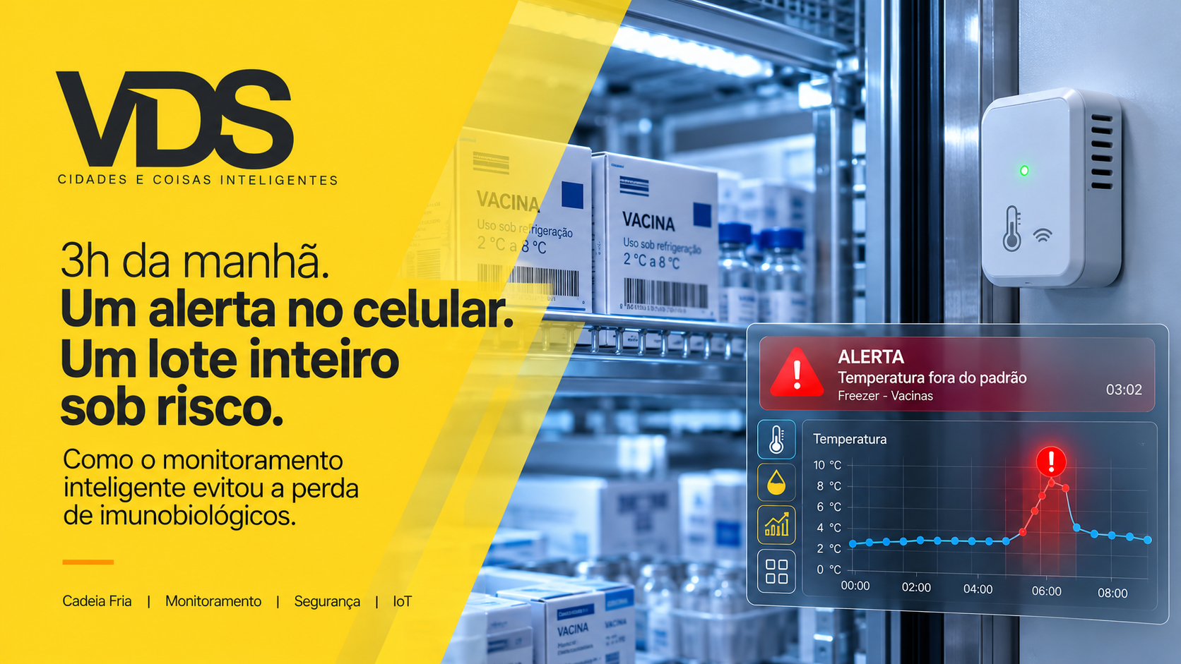 7 NEXUS Alerta na Cadeia Fria de Vacinas